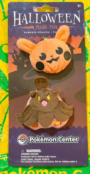 Halloween Plush Pins: $35