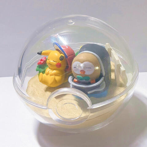 Pikachu + Rowlet