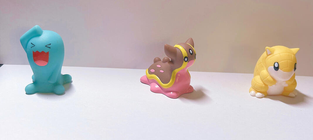 PokeKid Wobbuffet-Gastrodon-Sandshrew: $5 each