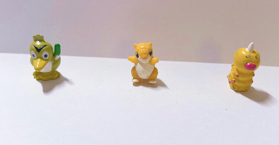 Tiny Figs Farfetch’d, Sandshrew, Weedle: $1 each or free with $25+ purchase