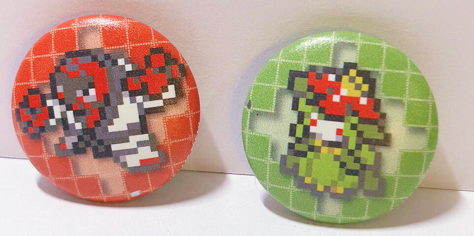 Sprite Button Sawk and Lilligant: $5 each
